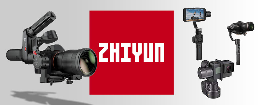 Ora siamo distributori esclusivi degli stabilizzatori Zhiyun!