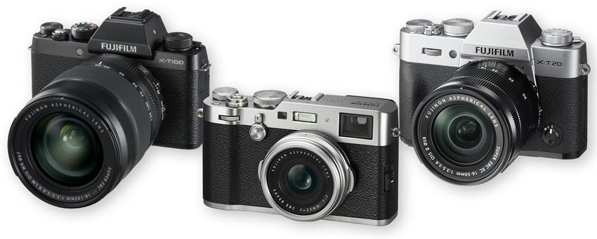 "Instant rebate" Fujifilm fino al 30 settembre: ora anche sui modelli X-T20, X-T100 e X-100F!