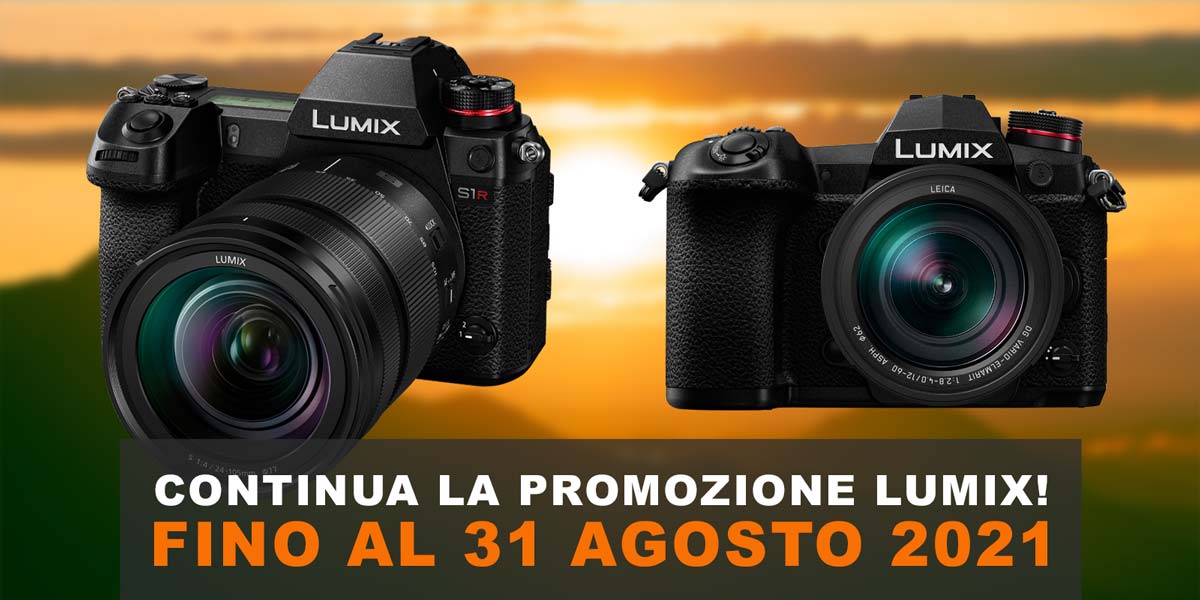 Promozioni LUMIX su Serie S e G (agosto 2021)