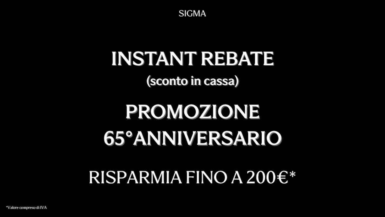 SIGMA, Promozione 65° Anniversario