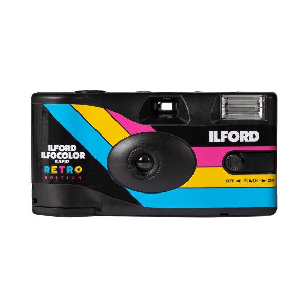 ILFORD Ilfocolor Rapid - Retro Edition, fotocamera usa e getta, 27 pose