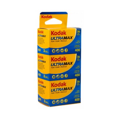 Pellicola negativa a colori Kodak UltraMax 400 135 - 36 pose - Tripack