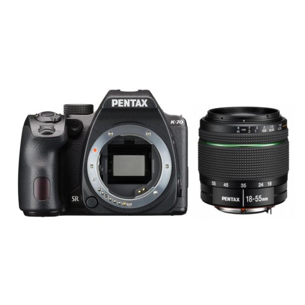 PENTAX K-70 kit con ob. DA 18-55mm F3.5-5.6 AL WR